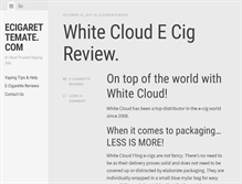 Tablet Screenshot of ecigarettemate.com